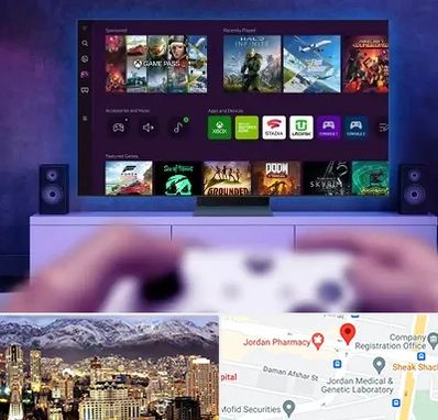 نصب بازی ایکس باکس Xbox در جردن 