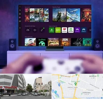 نصب بازی ایکس باکس Xbox در بلوار فردوس 