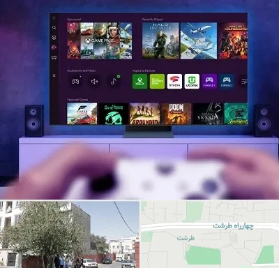 نصب بازی ایکس باکس Xbox در طرشت