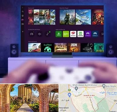 نصب بازی ایکس باکس Xbox در شهر ری