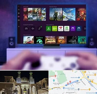 نصب بازی ایکس باکس Xbox در زرگری شیراز