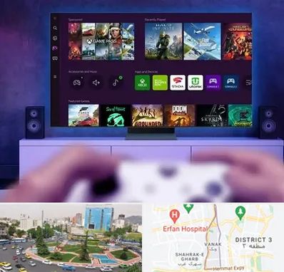 نصب بازی ایکس باکس Xbox در ونک 