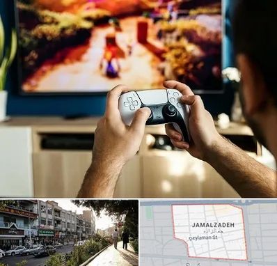 فروش اقساطی پلی استیشن در خیابان جمالزاده