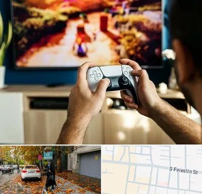 فروش اقساطی پلی استیشن در خیابان فلسطین