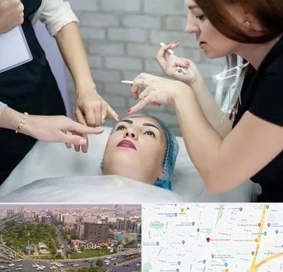 آموزشگاه آرایشگری در آیت الله کاشانی