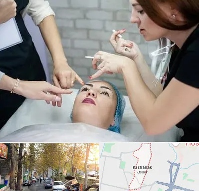 آموزشگاه آرایشگری در کاشانک