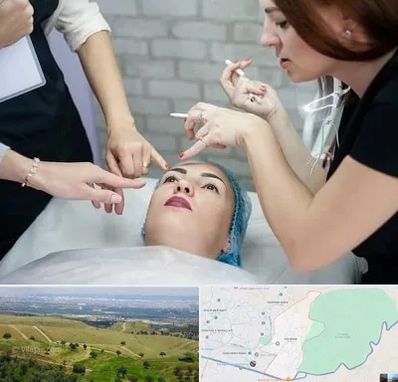 آموزشگاه آرایشگری در سوهانک