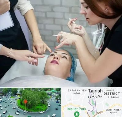 آموزشگاه آرایشگری در تجریش