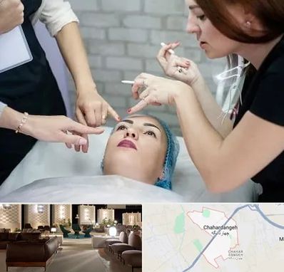 آموزشگاه آرایشگری در چهاردانگه