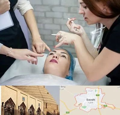 آموزشگاه آرایشگری در ساوه