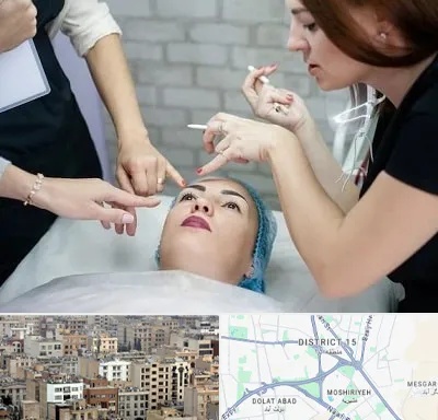 آموزشگاه آرایشگری در جنوب شرق تهران