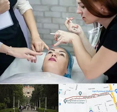 آموزشگاه آرایشگری در بلوار معلم رشت