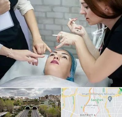 آموزشگاه آرایشگری در یوسف آباد