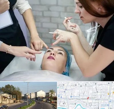 آموزشگاه آرایشگری در ضیابری رشت