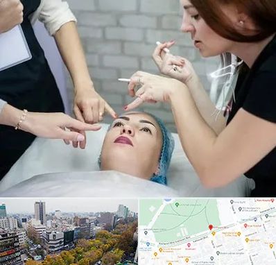 آموزشگاه آرایشگری در بلوار کشاورز