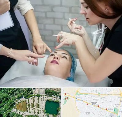 آموزشگاه آرایشگری در وکیل آباد مشهد