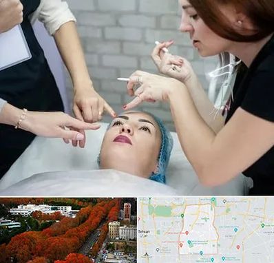 آموزشگاه آرایشگری در منطقه 6 تهران