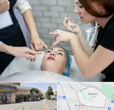 آموزشگاه آرایشگری در پرواز تبریز