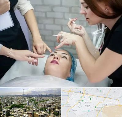 آموزشگاه آرایشگری در منطقه 8 تهران