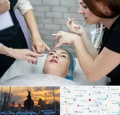 آموزشگاه آرایشگری در میدان حر