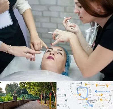 آموزشگاه آرایشگری در فلکه گاز رشت