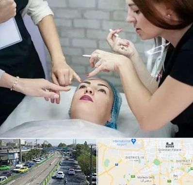 آموزشگاه آرایشگری در جنوب تهران