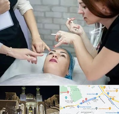 آموزشگاه آرایشگری در زرگری شیراز