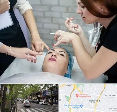 آموزشگاه آرایشگری در ظفر