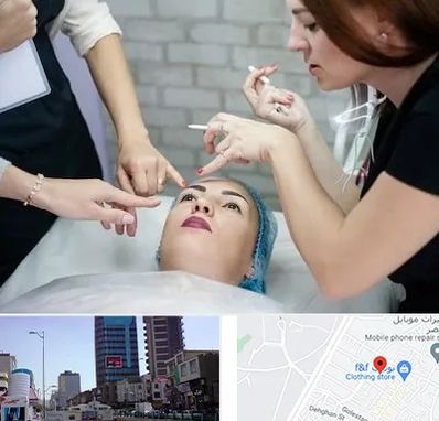 آموزشگاه آرایشگری در چهارراه طالقانی کرج