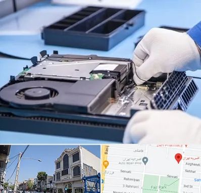 تعمیرات PS4 در افسریه 