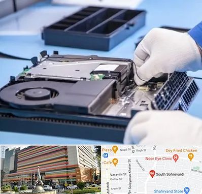 تعمیرات PS4 در سهروردی 