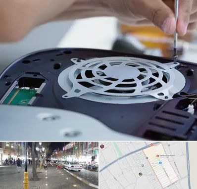 تعمیرات PS5 در باغ فیض اسلامشهر