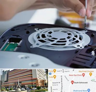 تعمیرات PS5 در سهروردی 