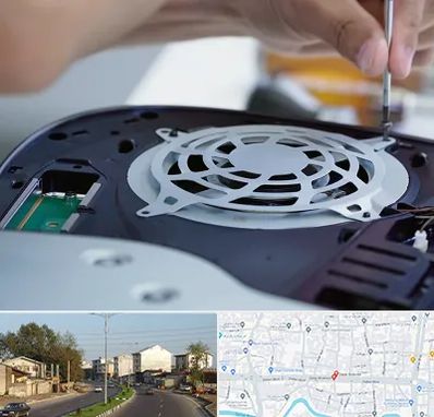 تعمیرات PS5 در ضیابری رشت