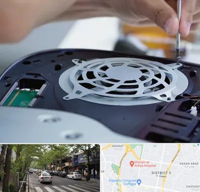 تعمیرات PS5 در ظفر 