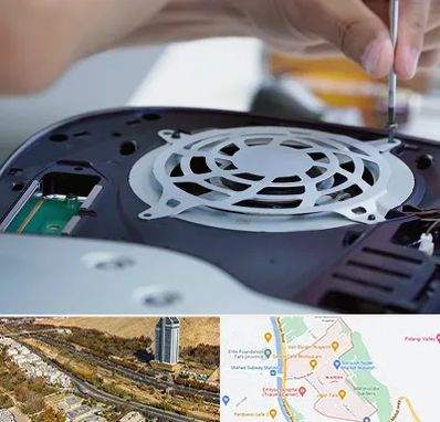 تعمیرات PS5 در خیابان نیایش شیراز