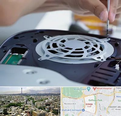 تعمیرات PS5 در گیشا 