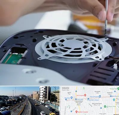 تعمیرات PS5 در پیروزی 