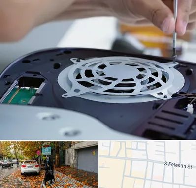 تعمیرات PS5 در خیابان فلسطین