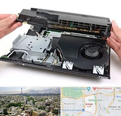 تعمیرات پلی استیشن در گیشا 