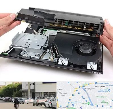 تعمیرات پلی استیشن در قدوسی شرقی شیراز