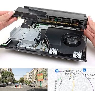 تعمیرات پلی استیشن در چهارصد دستگاه 