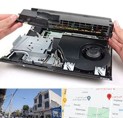 تعمیرات پلی استیشن در افسریه 