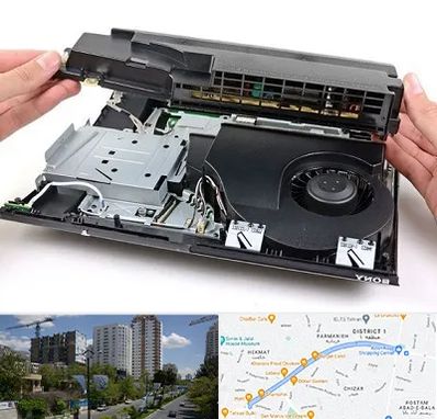 تعمیرات پلی استیشن در اندرزگو