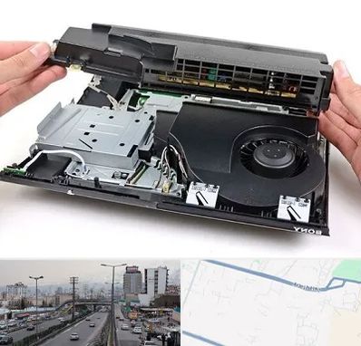 تعمیرات پلی استیشن در بلوار ارتش