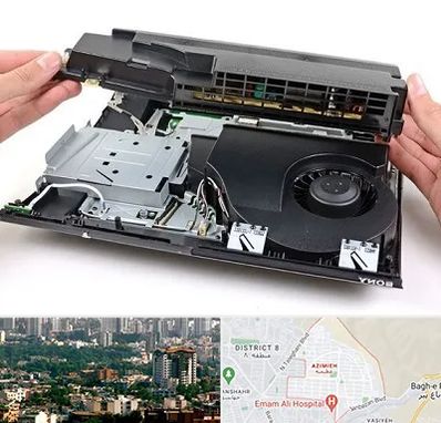 تعمیرات پلی استیشن در عظیمیه کرج 