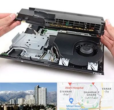 تعمیرات پلی استیشن در شهرک غرب 