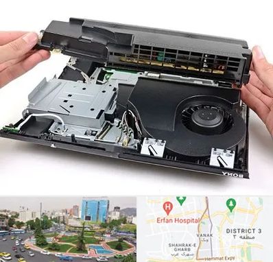 تعمیرات پلی استیشن در ونک 