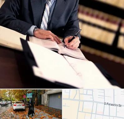 وکیل مجرب در خیابان فلسطین