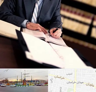 وکیل مجرب در میدان خراسان